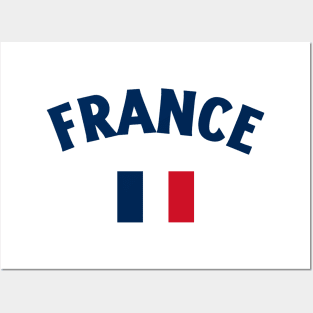 France Flag Posters and Art